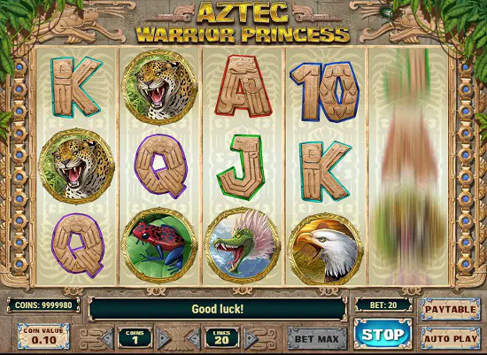 aztec warrior princess free play