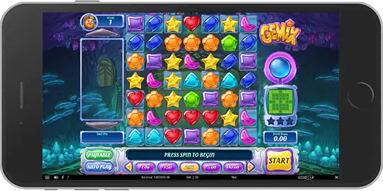 play gemix slot mobile