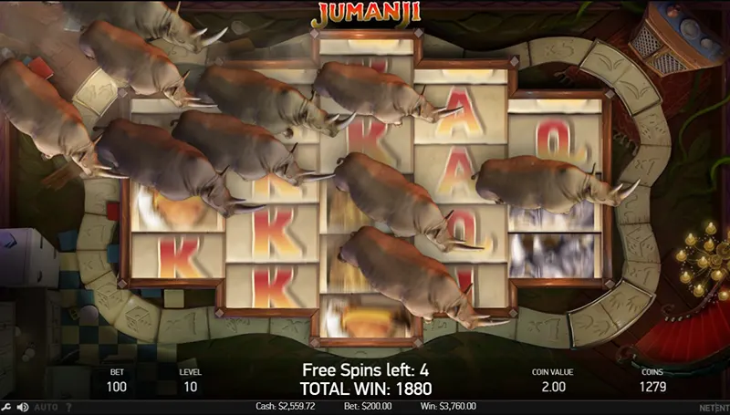 jumanji slot game