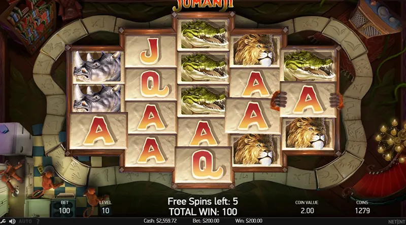 Jumanji Slot demo