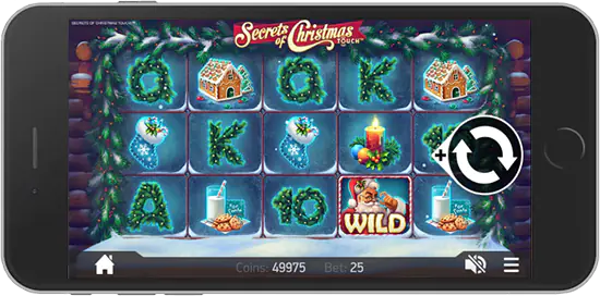 secrets of christmas slot mobile