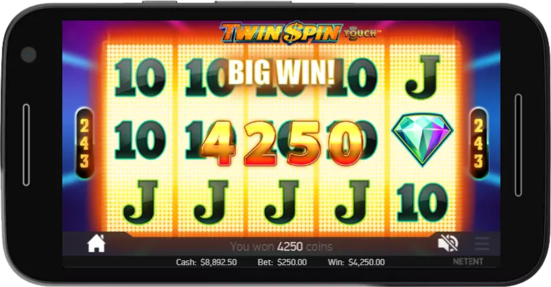 twin spin big win