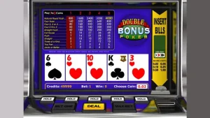 Double Bonus Poker demo