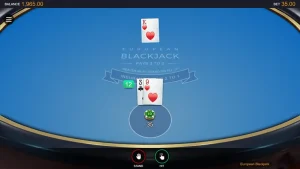 European Blackjack demo