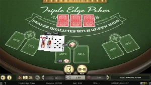 Triple Edge Poker demo