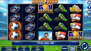 Hot Soccer Slot demo