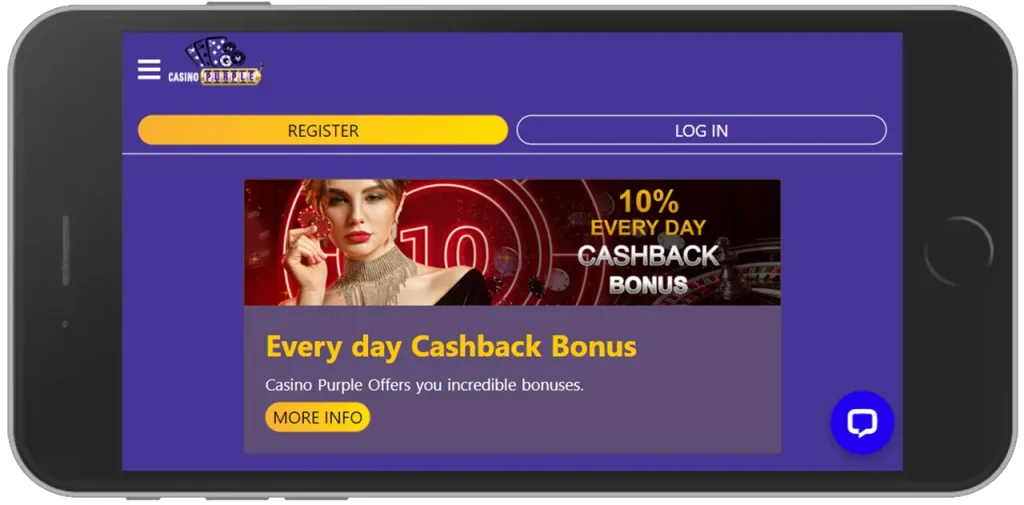 casino purple cashback