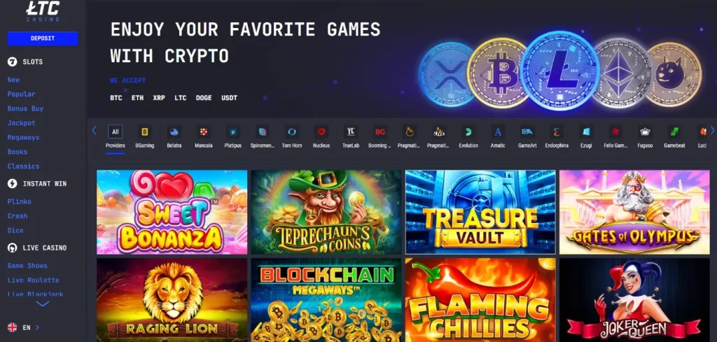 ltc casino slots