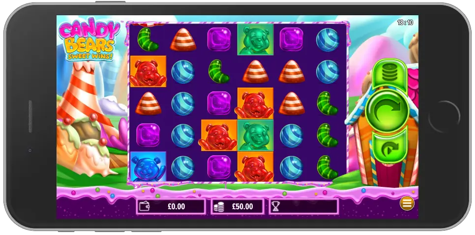 candy bears slot bonus