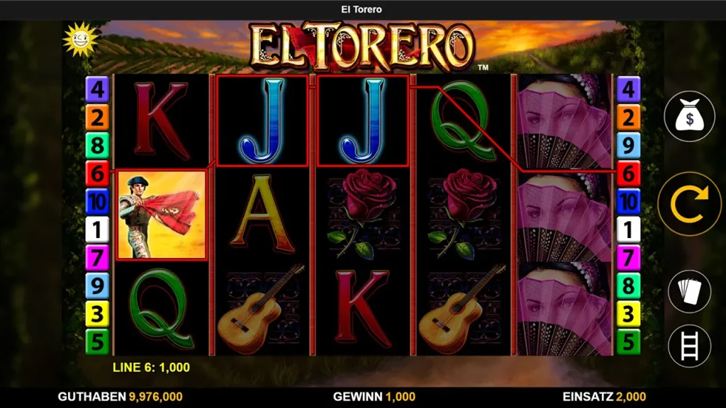 el torero slot bonus