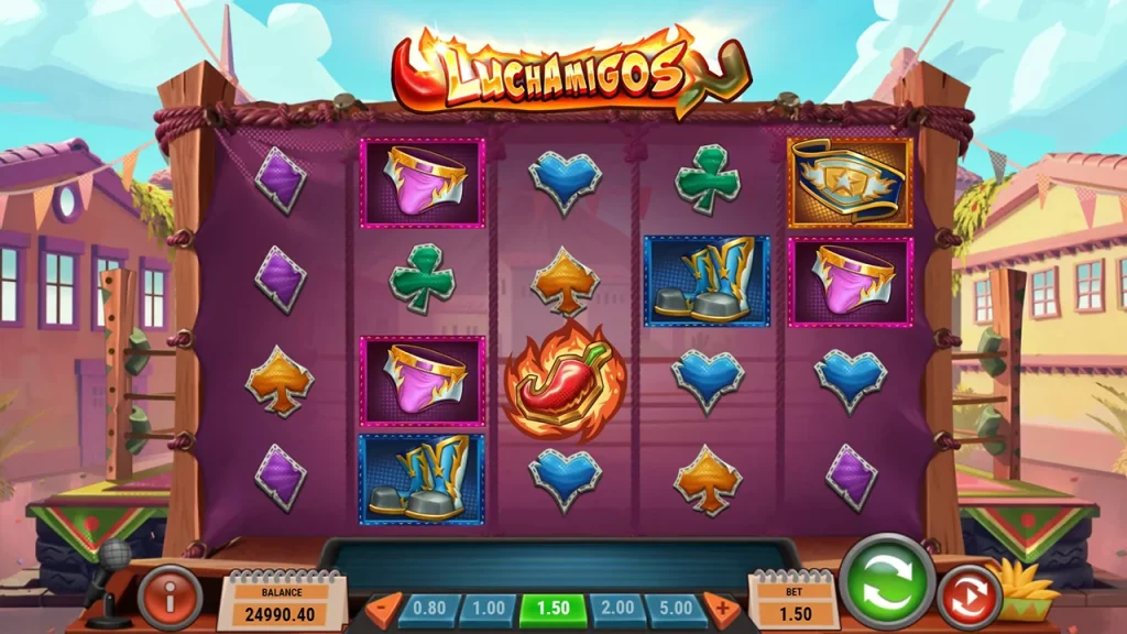 Luchamigos slot bonus