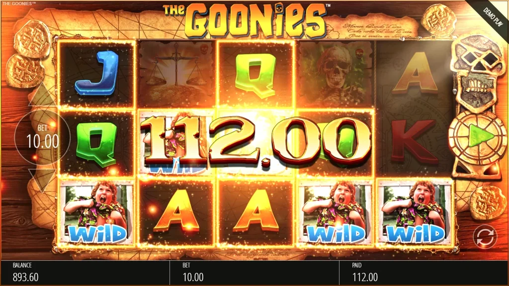 The Goonies bonus