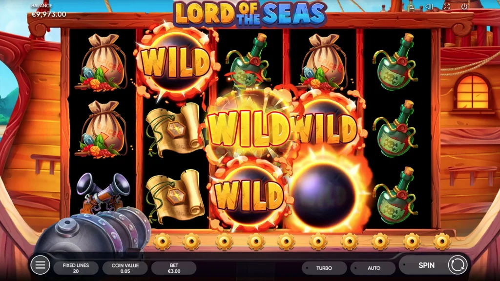 lord of the seas bonus