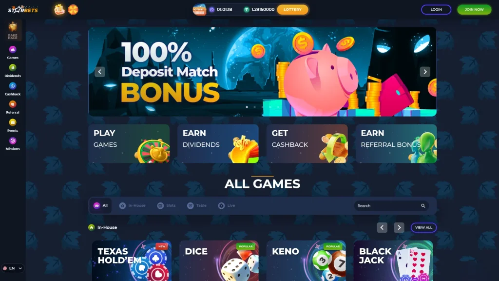 starbets io casino