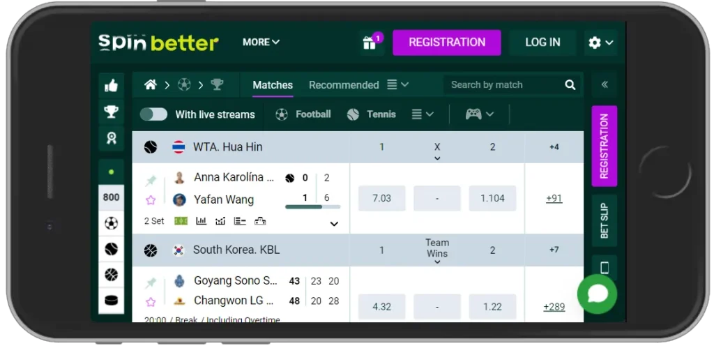 spinbetter mobile