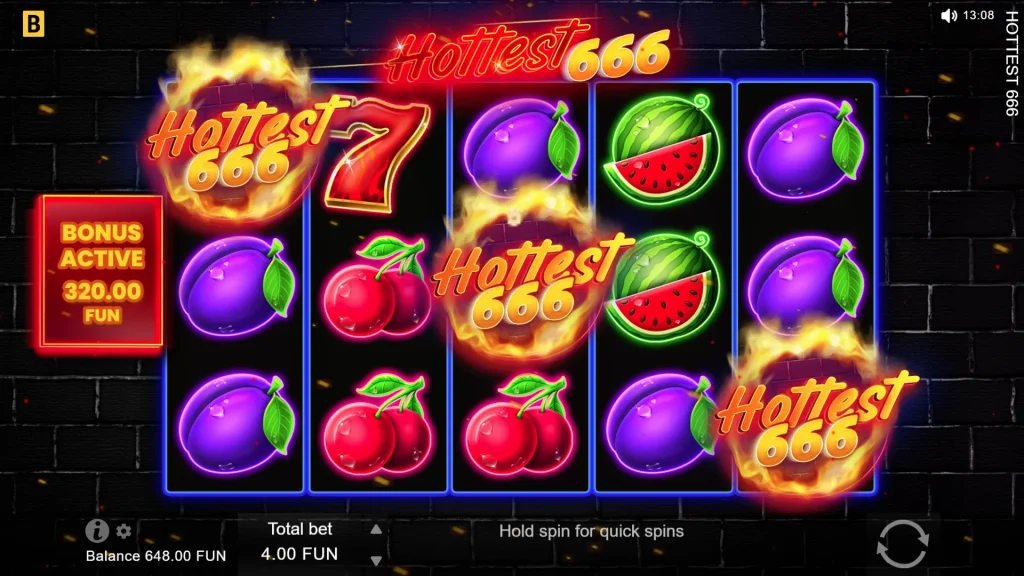 Hottest 666 slot bonus