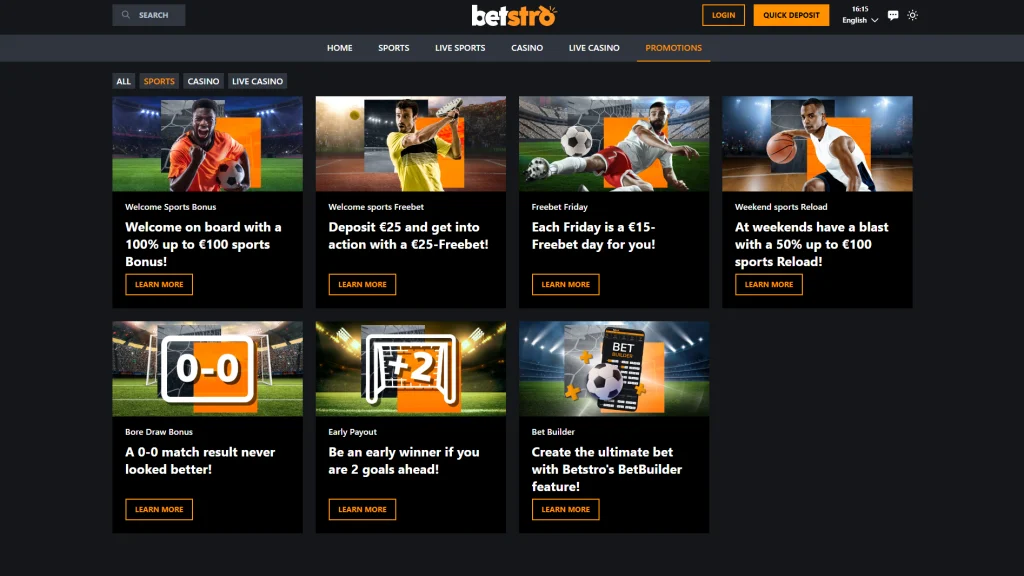 betstro sport bonus