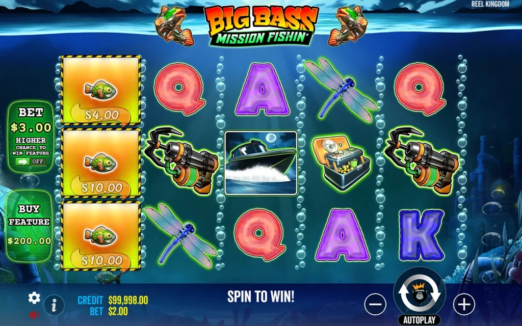 Big Bass Mission Fishin’ Free Play