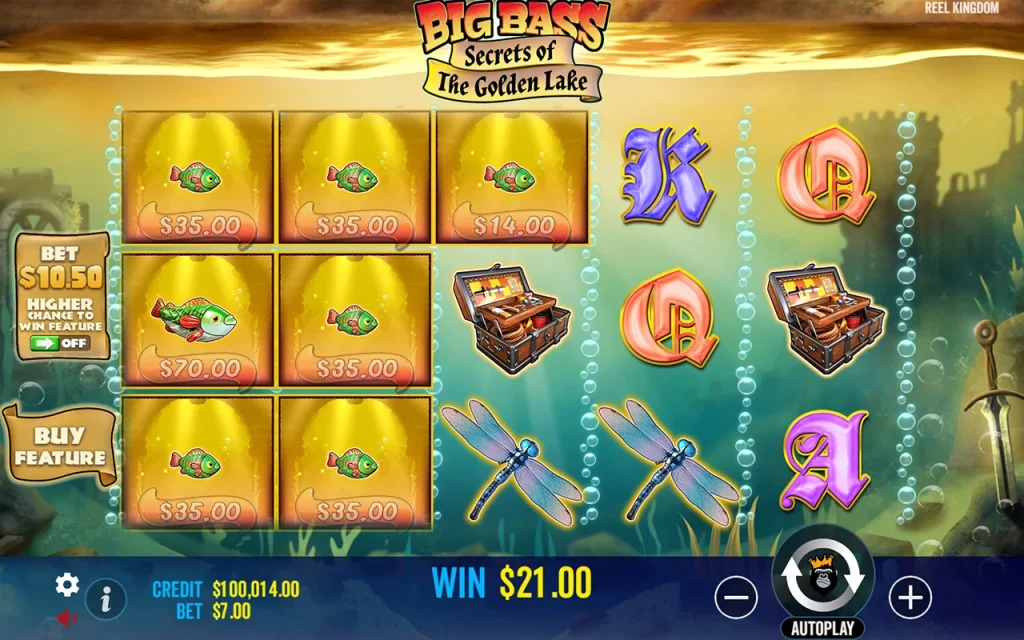 Big Bass Secrets of the Golden Lake Free Play