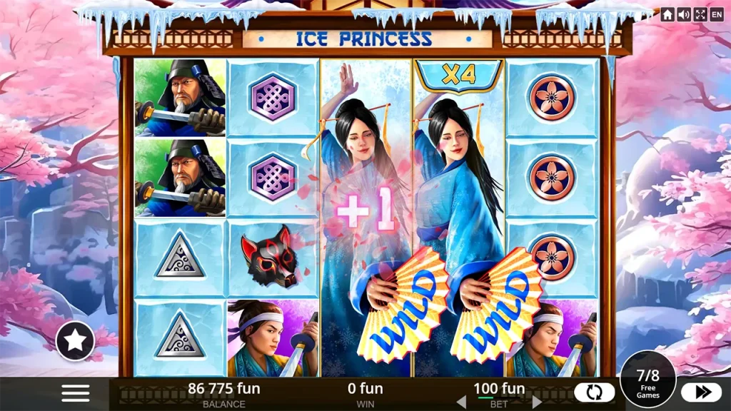 ice princess free spins