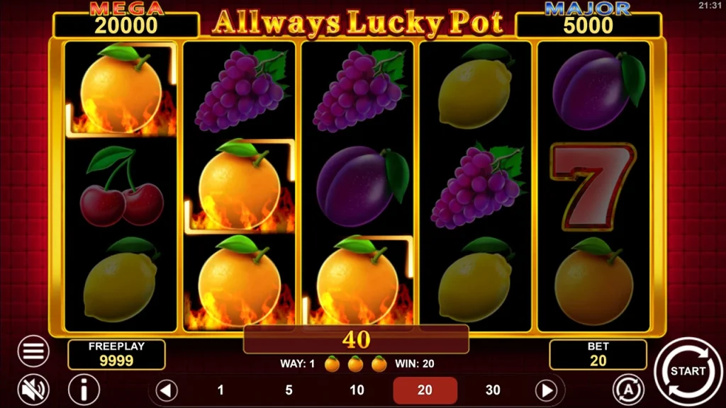 Allways Lucky Pot Win