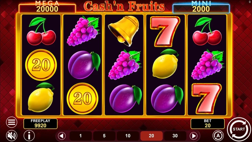 Cash’n Fruits Hold And Win Coins