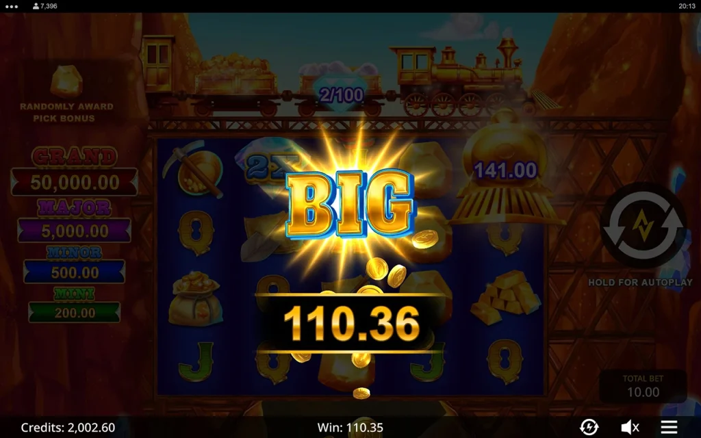 Diamond Rush Express Big Win