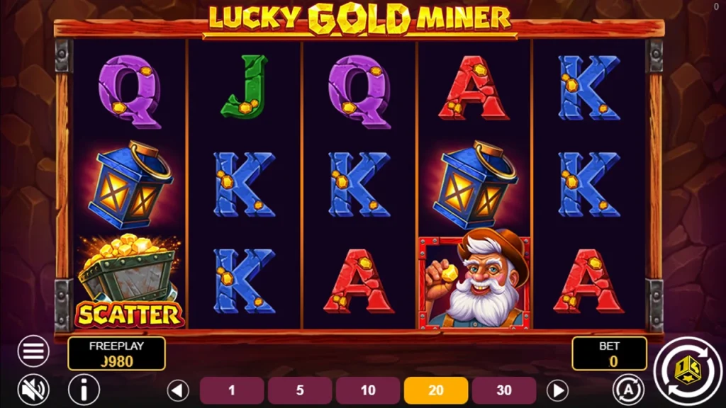 Lucky Gold Miner Free Play