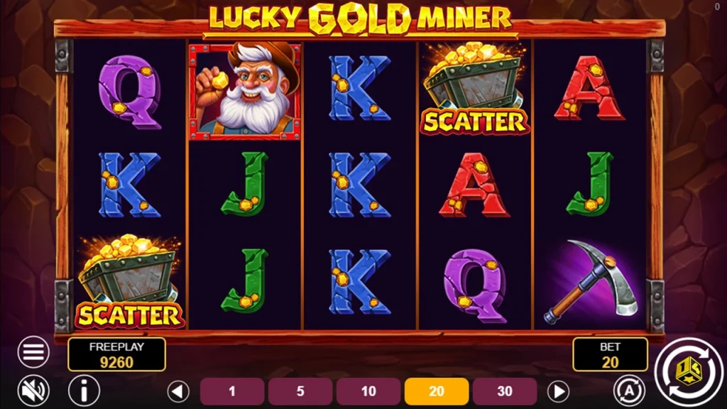 Lucky Gold Miner Scatter Symbol