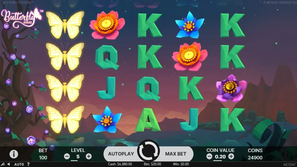 Butterfly Staxx Free Play