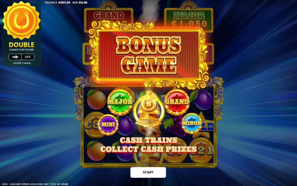 Cash Link Express Bonus Game