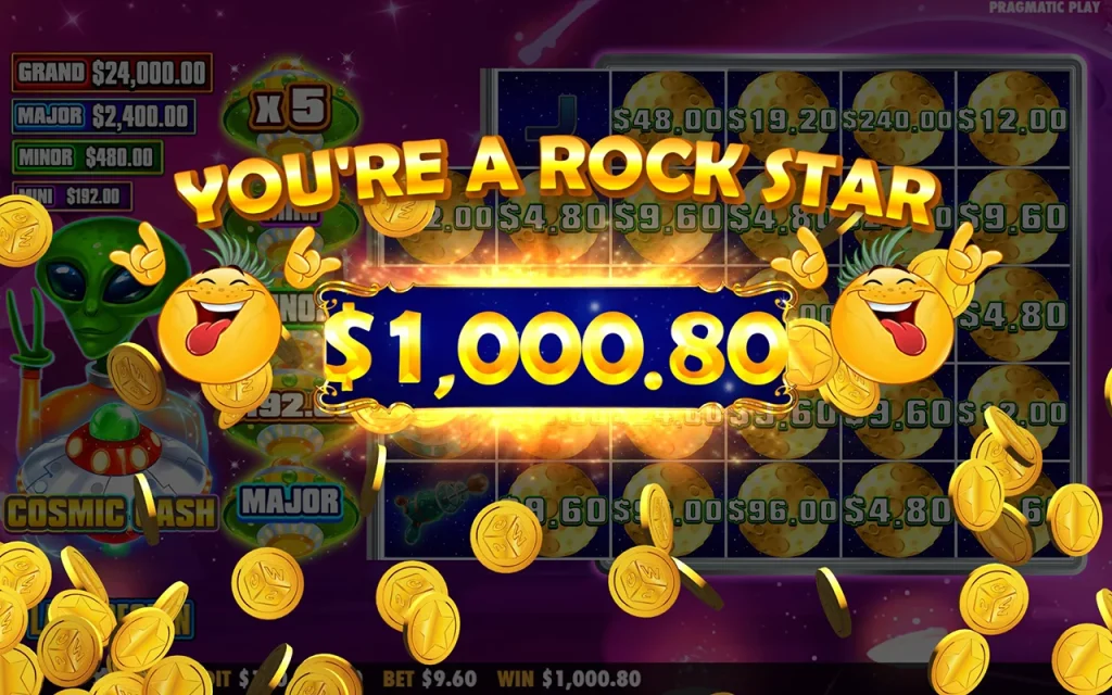 Cosmic Cash Win