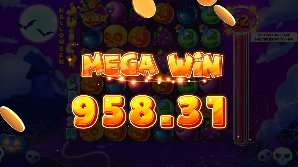 Juicy Crush Halloween Mega Win