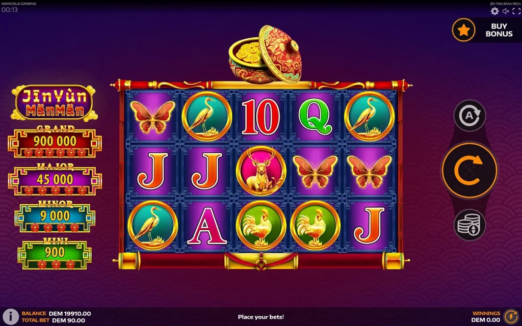 Jīn Yùn Mǎn Mǎn Free Play