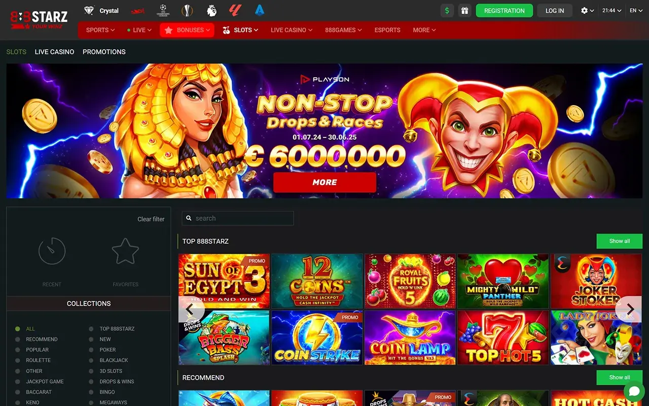  888STARZ Casino