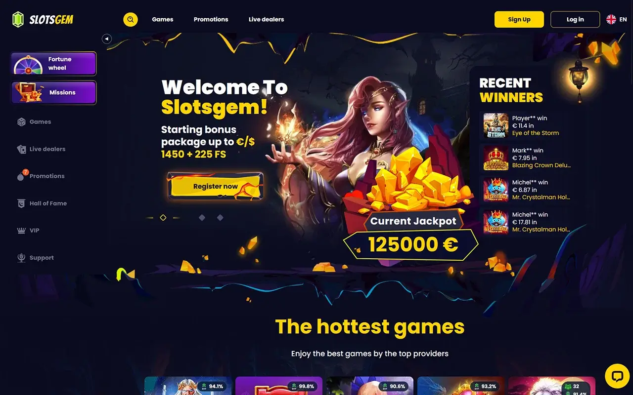 SlotsGem Casino SlotsGem Casino