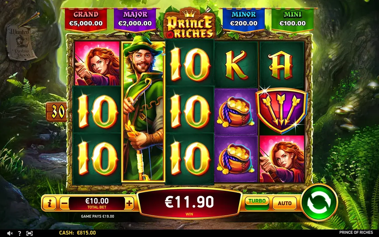 Prince of Riches Special Symbols Prince of Riches Special Symbols