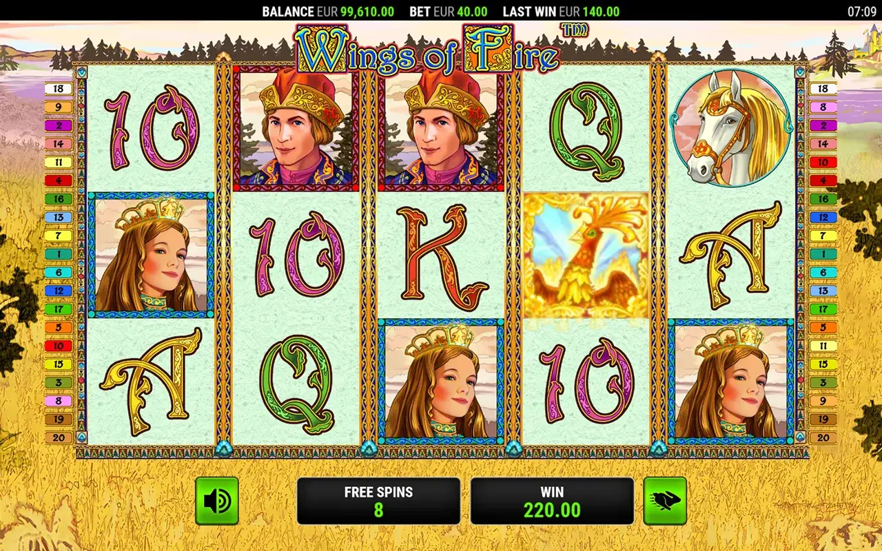 Wings of Fire Free Spins Wings of Fire Free Spins