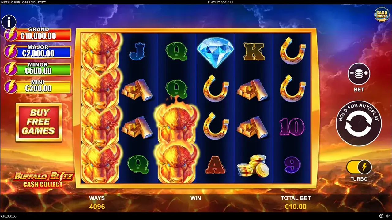 Buffalo Blitz: Cash Collect