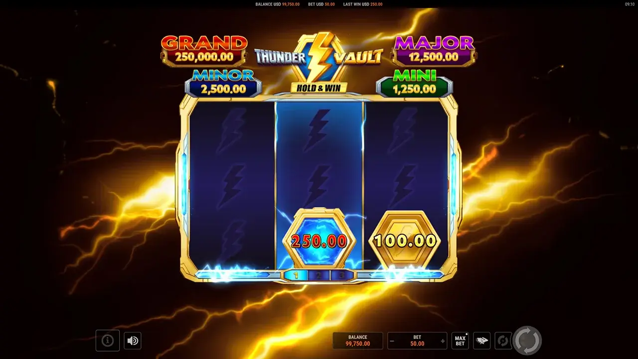 Thunder Vault Hold & Win Bonus Game Thunder Vault Hold & Win Bonus Game