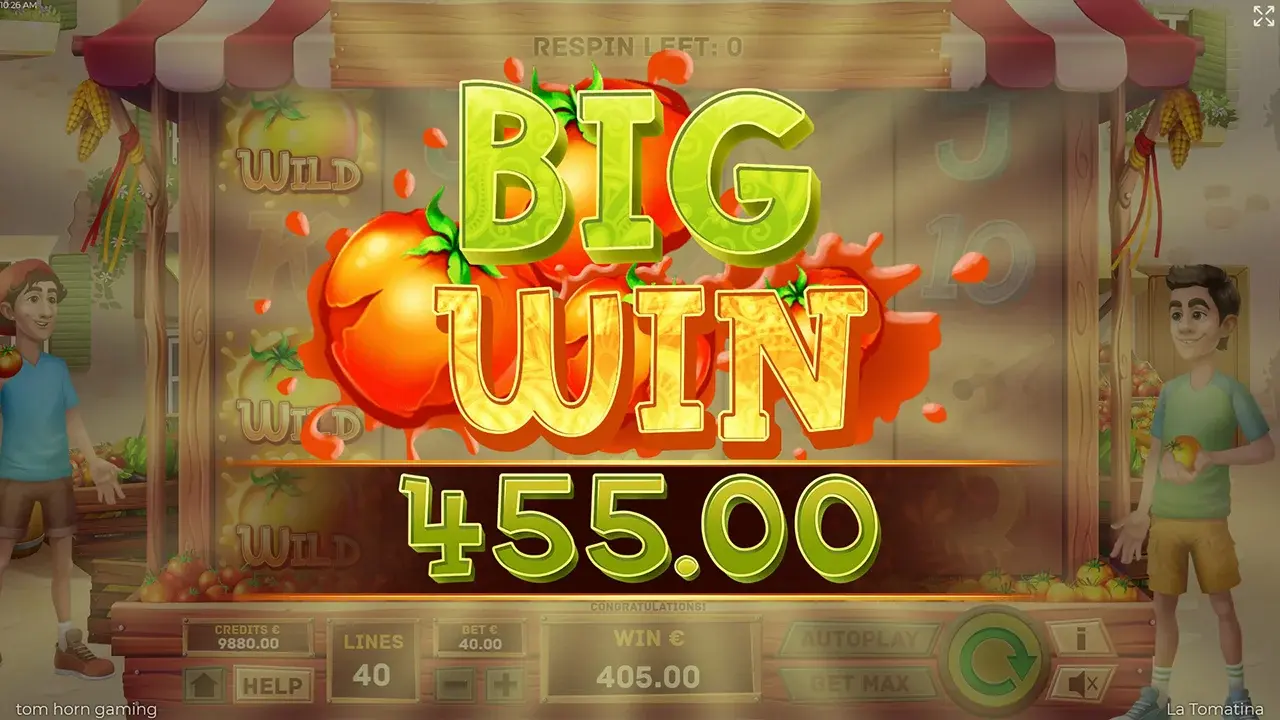 La Tomatina Big Win