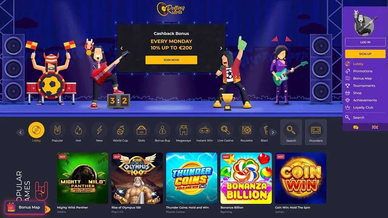Rolling Slots Casino
