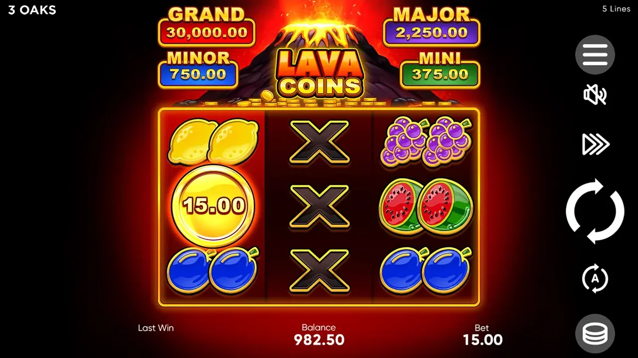 Lava Coins Free Play