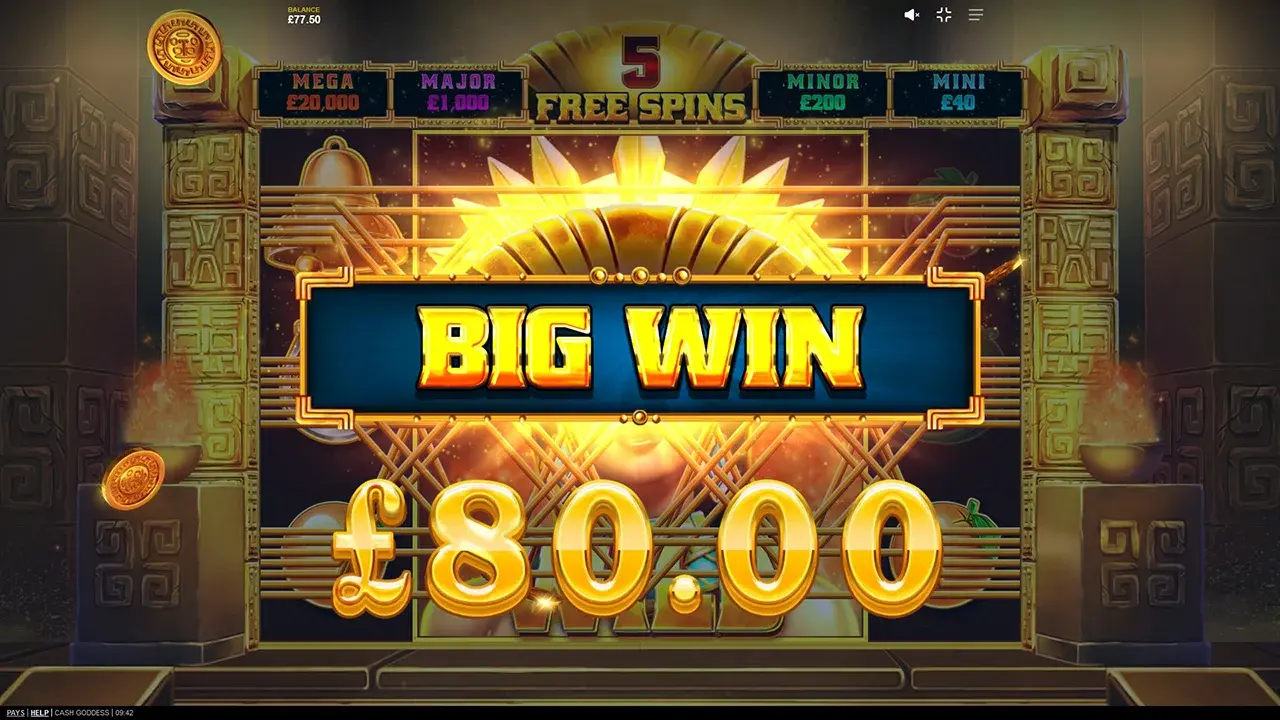 Cash Goddess Big Win Cash Goddess Big Win