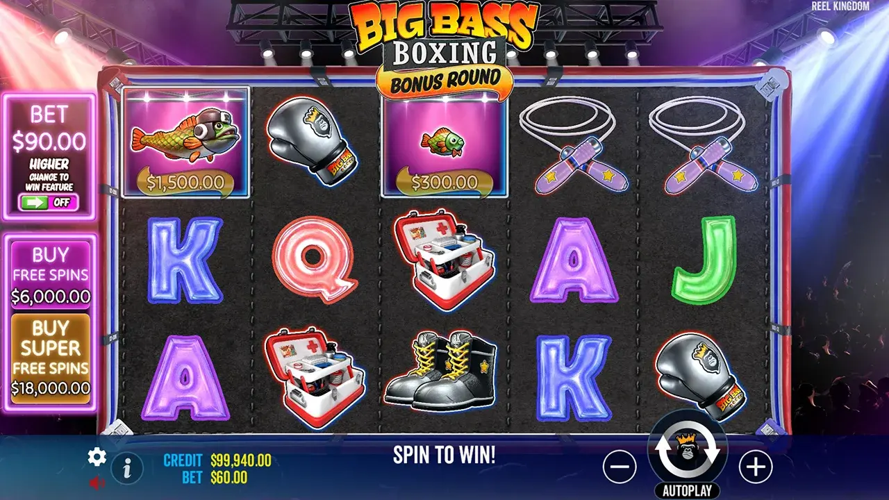 Big Bass Boxing Bonus Round