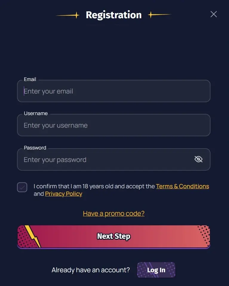 Spinlander Registration Form Spinlander Registration Form