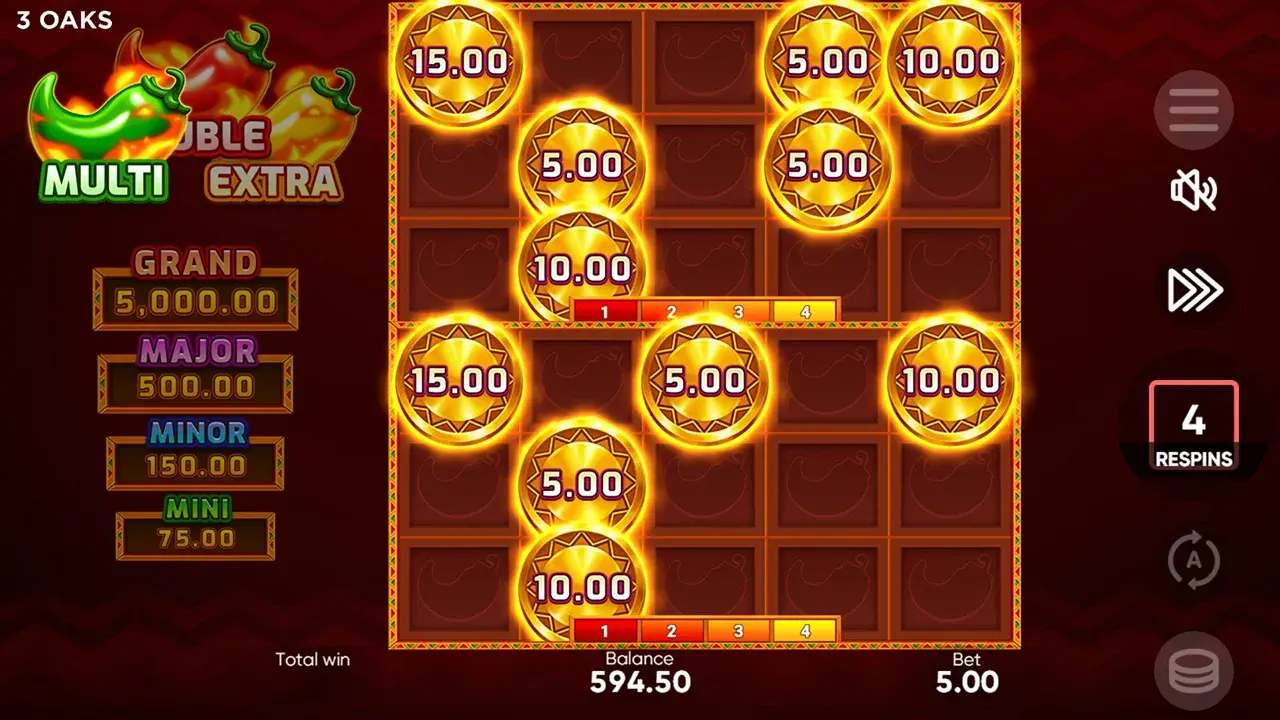 3 Super Hot Chillies Re Spins