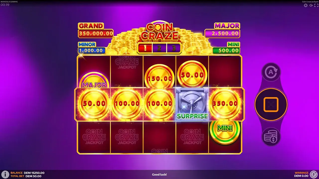 Coin Craze Jackpot Re Spins
