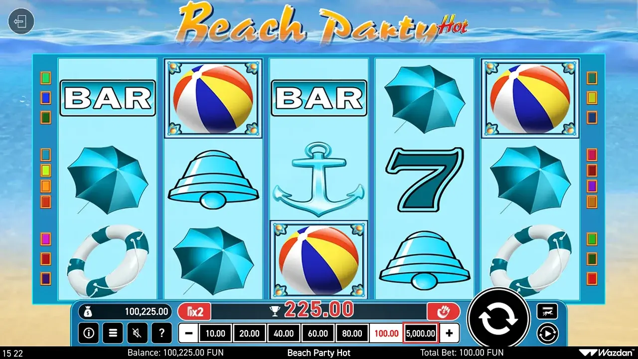 Beach Party Hot Scatter