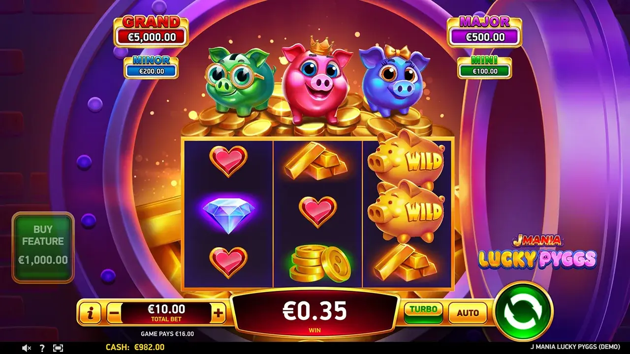 J Mania Lucky Pyggs Free Play